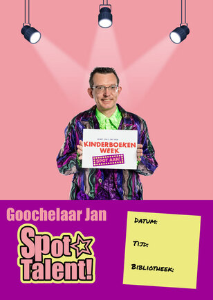 Kinderboekenweek Spot Aan 2026 Goochelaar Jan