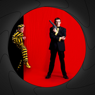 Goochelaar Jan James Bond illusie frame