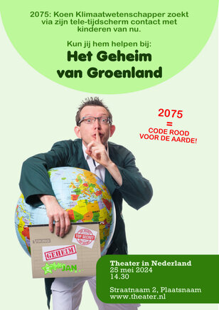 Poster Goochelaar Jan Geheim van Groenland voorstelling