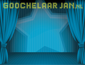 Goochelaar Jan achterdoek