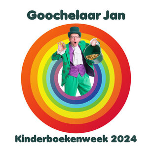 Talentenjacht in Monotonia Pot Goud Kinderboekenweek 2024 Goochelaar Jan