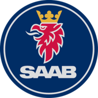 Logo Saab technologies sinterklaasvoorstelling Goochelaar Jan