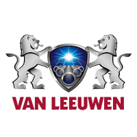 Logo van Leeuwen precisiemetaal Sinterklaasshow Goochelaar Jan